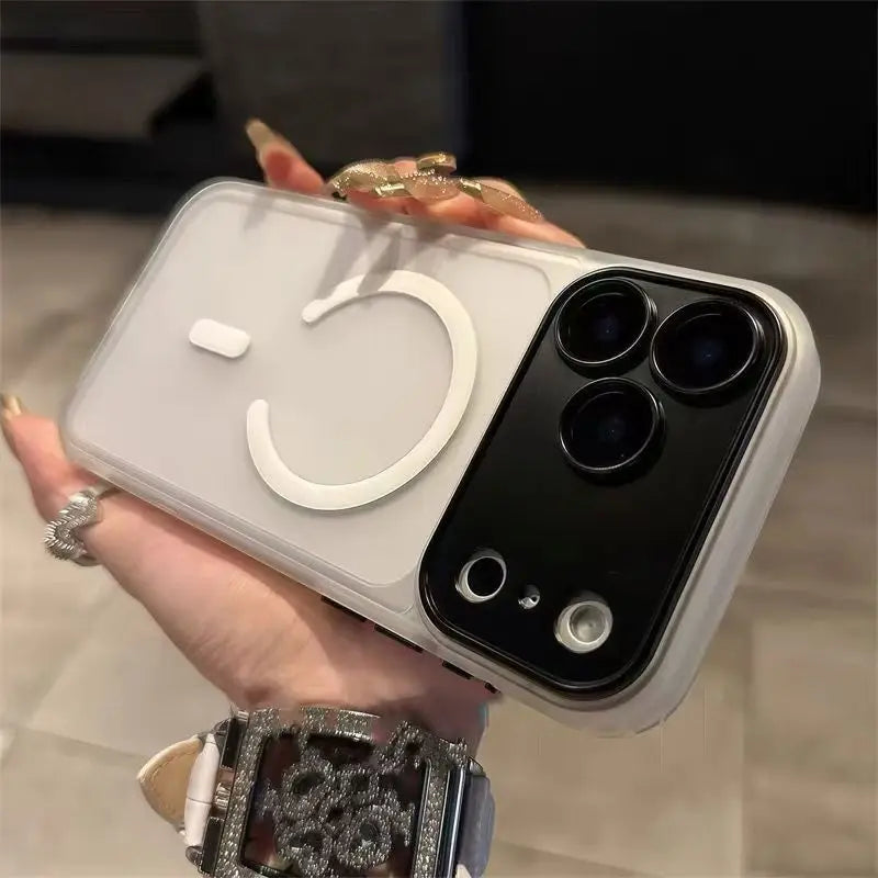 Magnetic Matte Shockproof iPhone Case