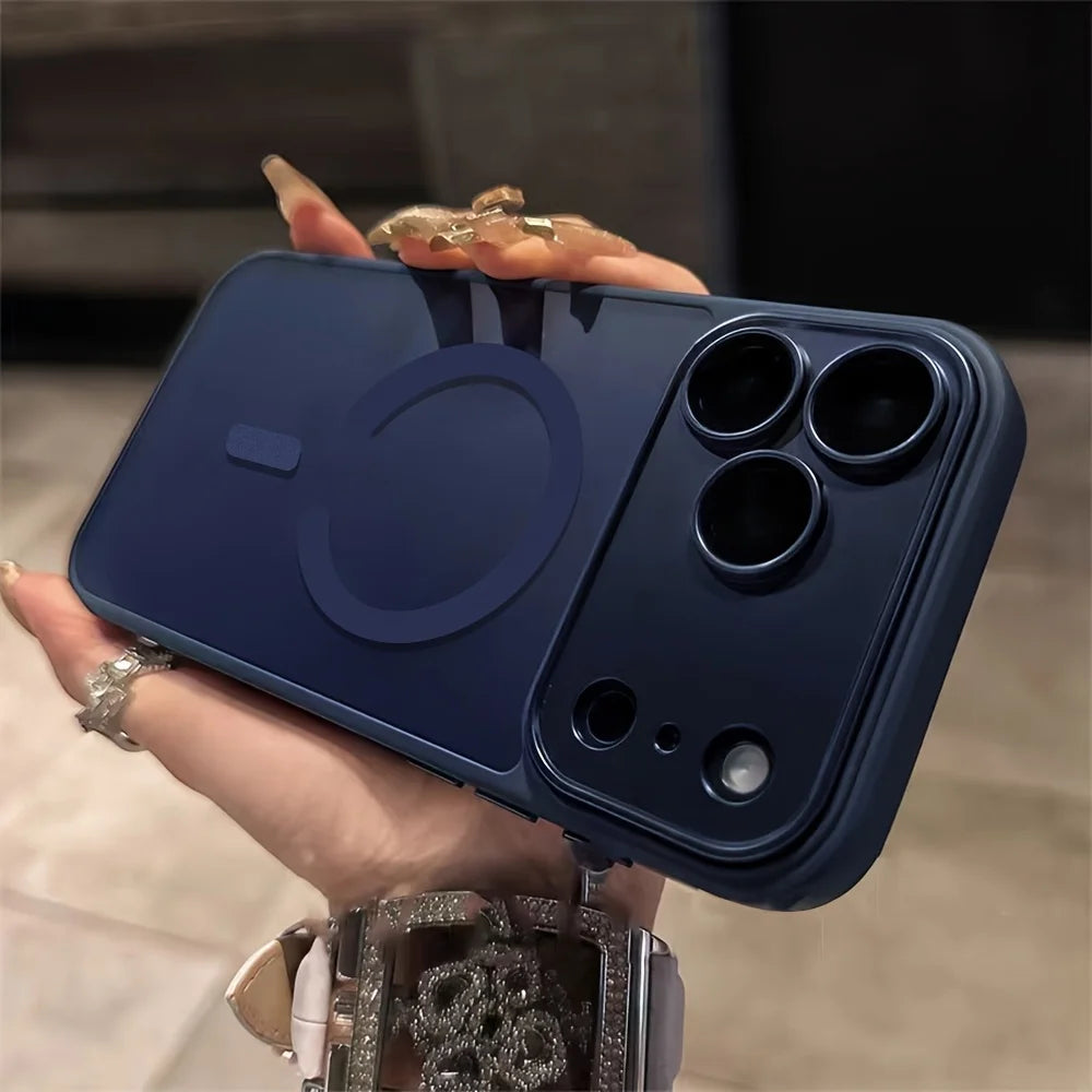 Magnetic Matte Shockproof iPhone Case
