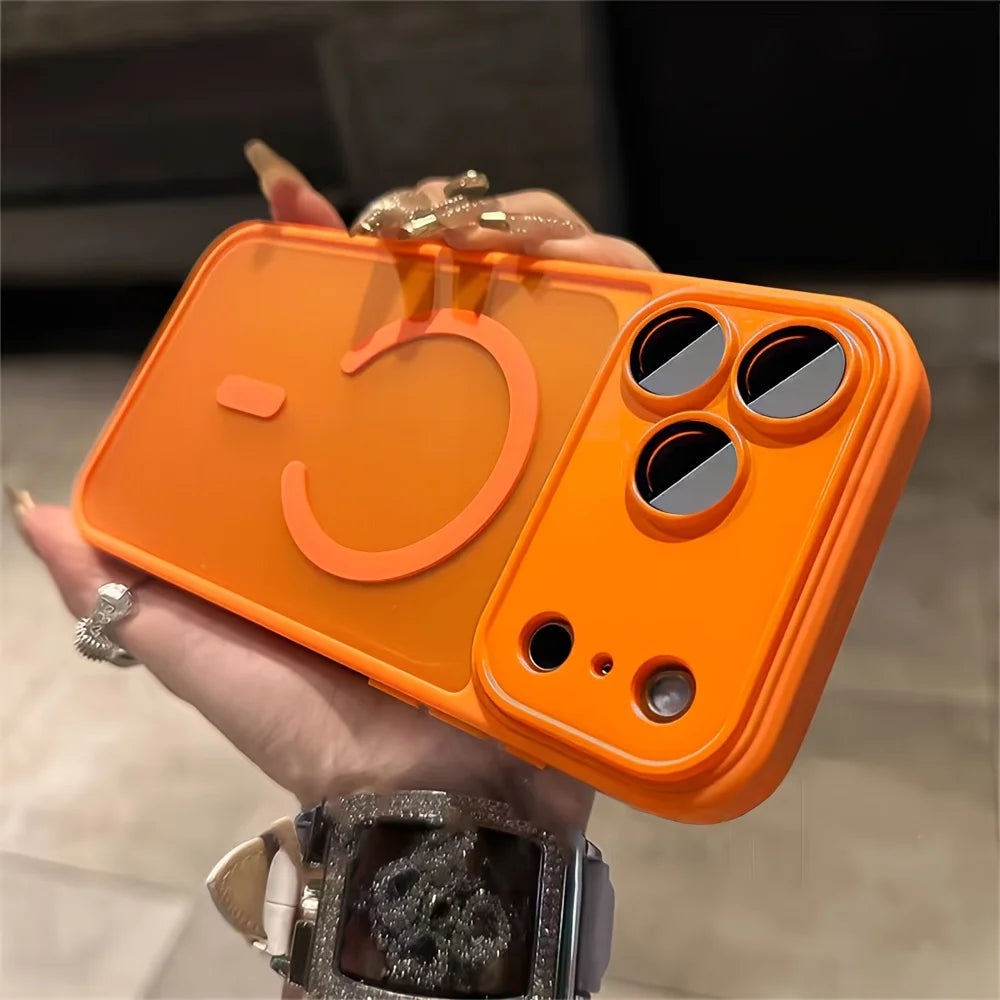 Magnetic Matte Shockproof iPhone Case