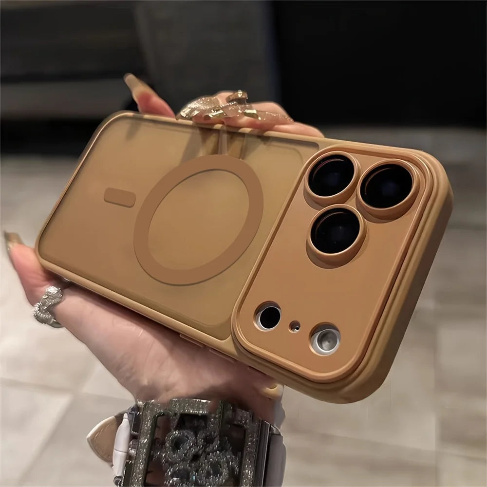 Magnetic Matte Shockproof iPhone Case
