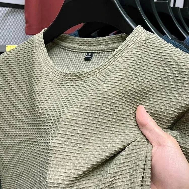 Men's Short Sleeve Mesh Summer Top