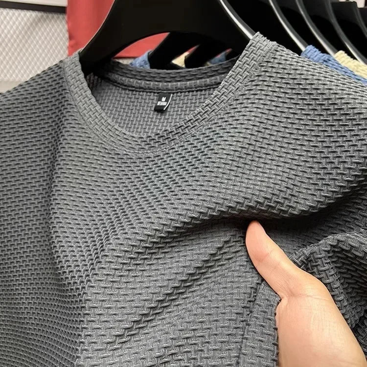 Men's Short Sleeve Mesh Summer Top