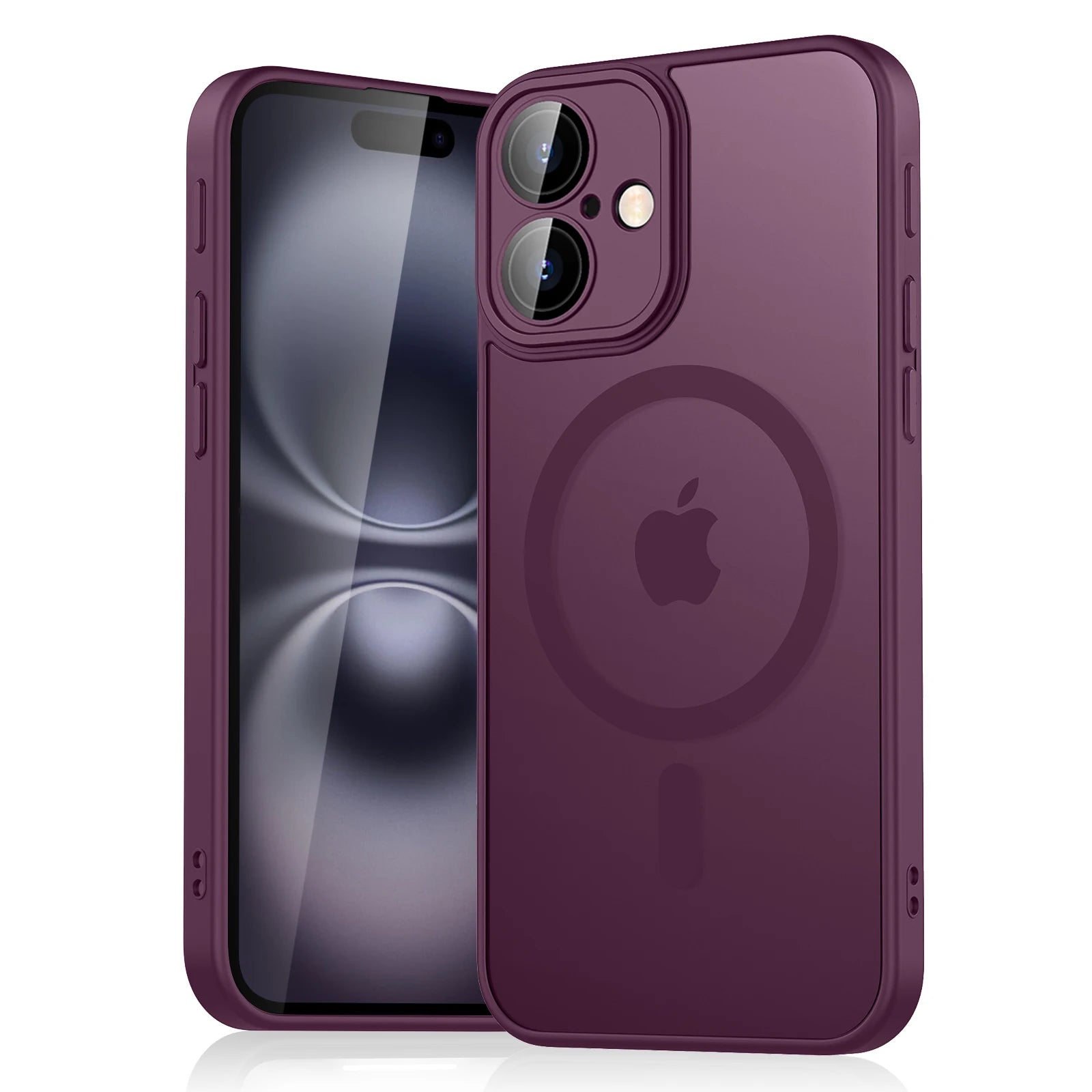 Luxury iPhone Case Matte Translucent Shockproof Case