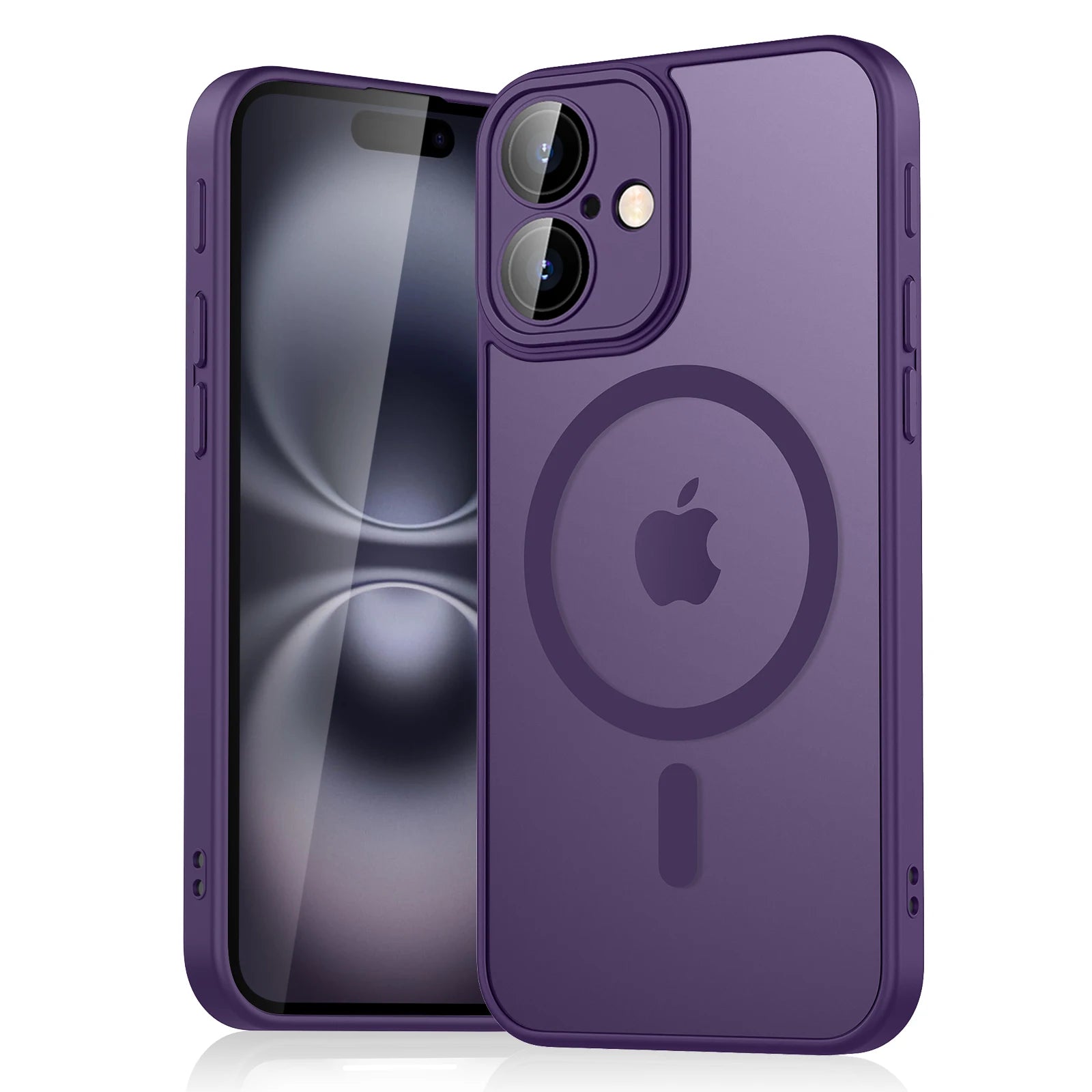 Luxury iPhone Case Matte Translucent Shockproof Case