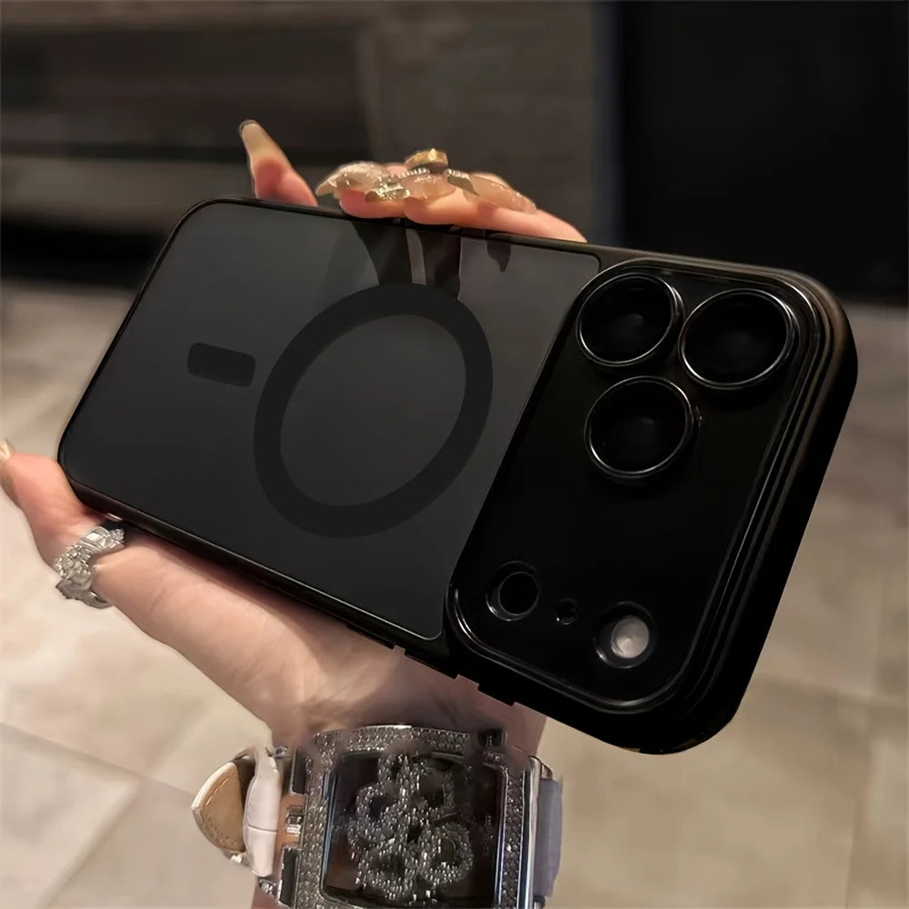 Magnetic Matte Shockproof iPhone Case