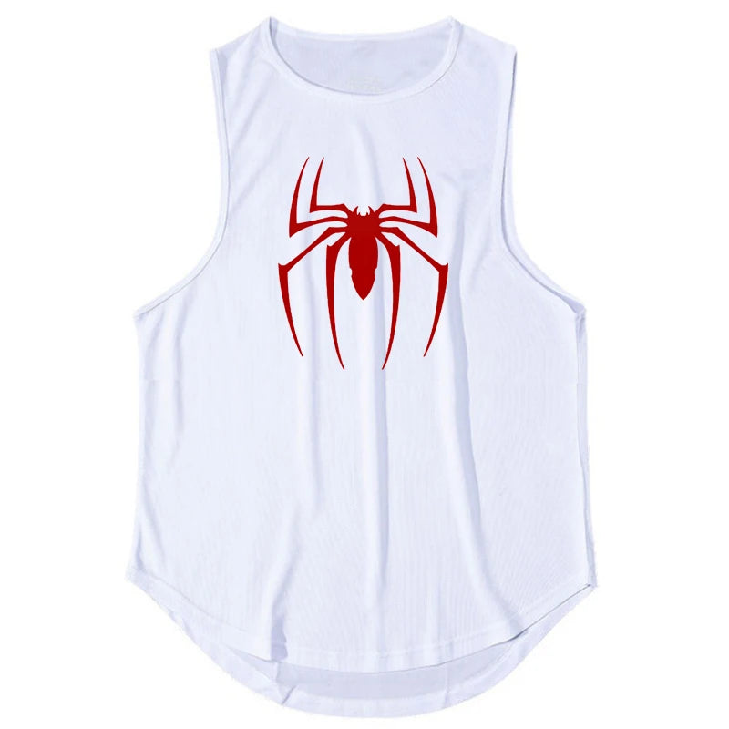 Short Sleeve Red Spider Gym TankTop